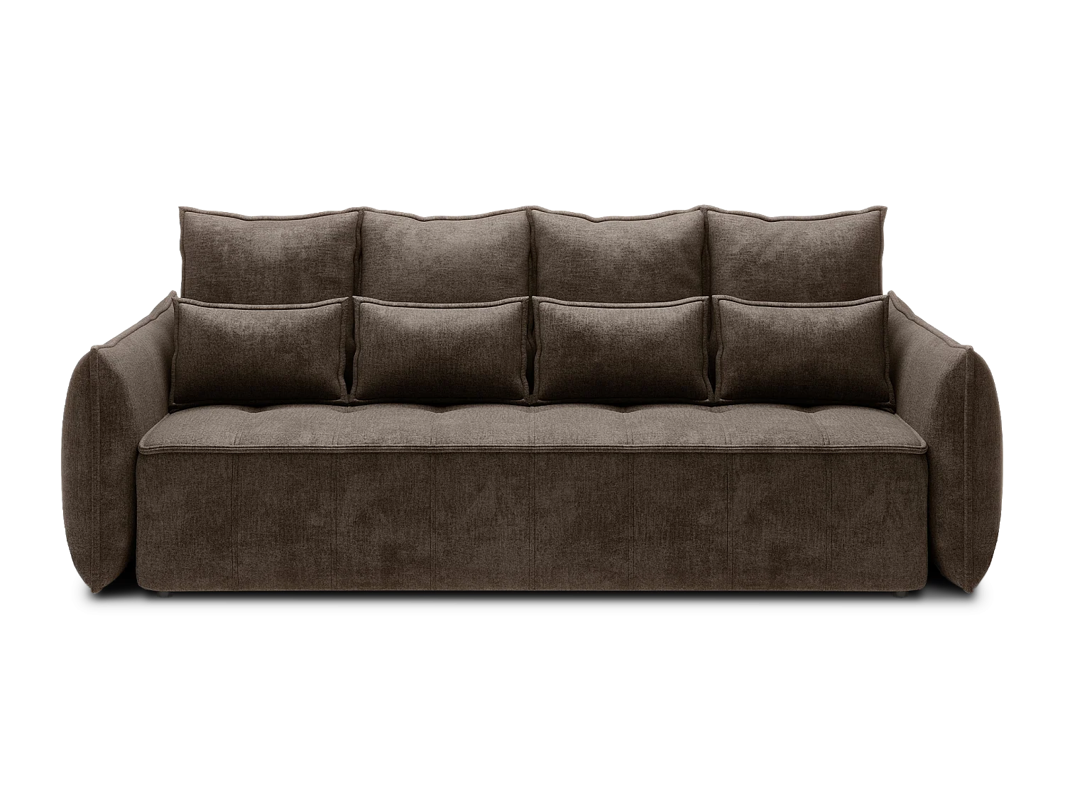 3 Pers. Divano Venetia/Tessuto/Marrone