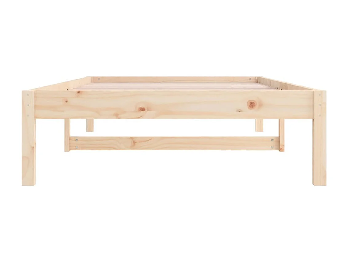 Dormeuse senza Materasso 90x200 cm in Legno Massello di Pino