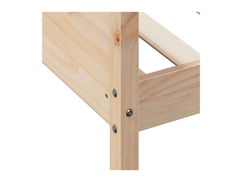 Slaapbank 100x200 cm massief grenenhout