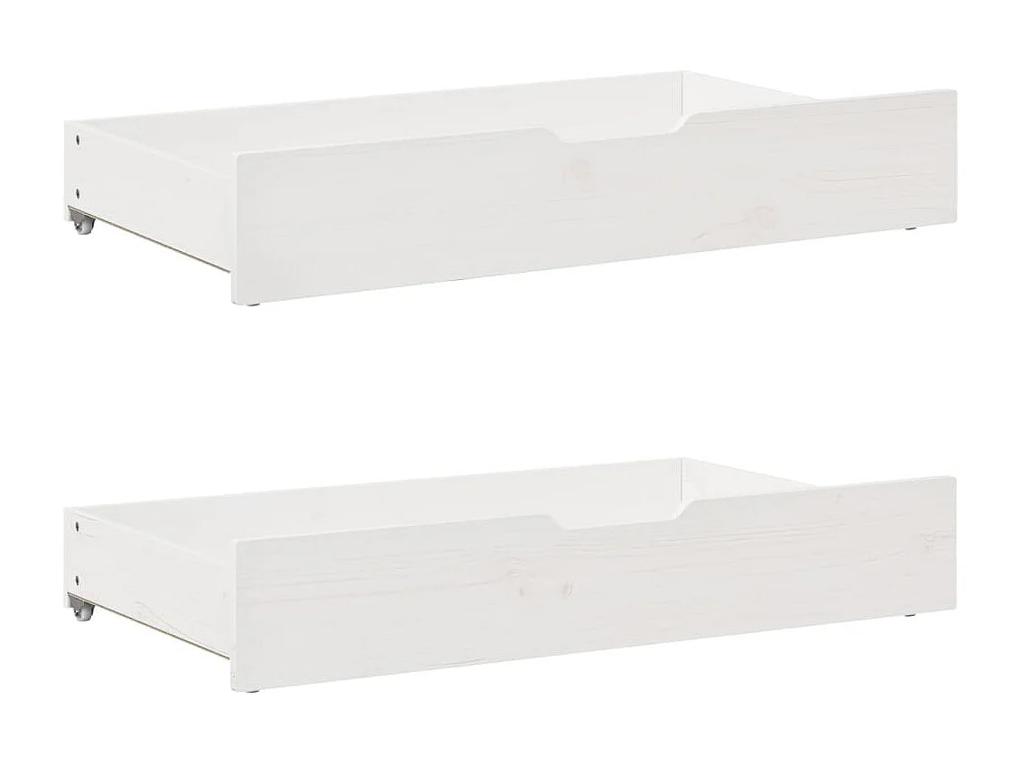 Sofá-cama com gavetas 80x200 cm madeira de pinho maciça