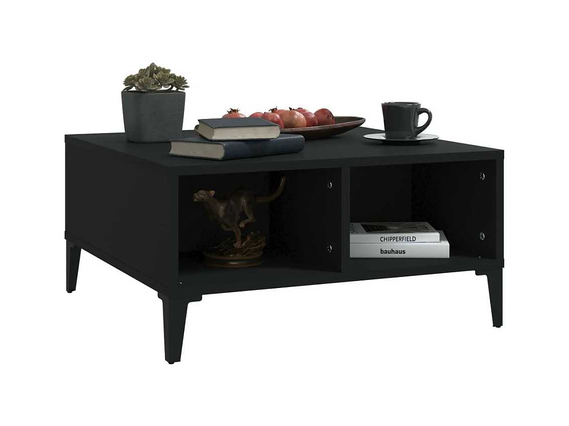 Table basse Noir 60x60x30