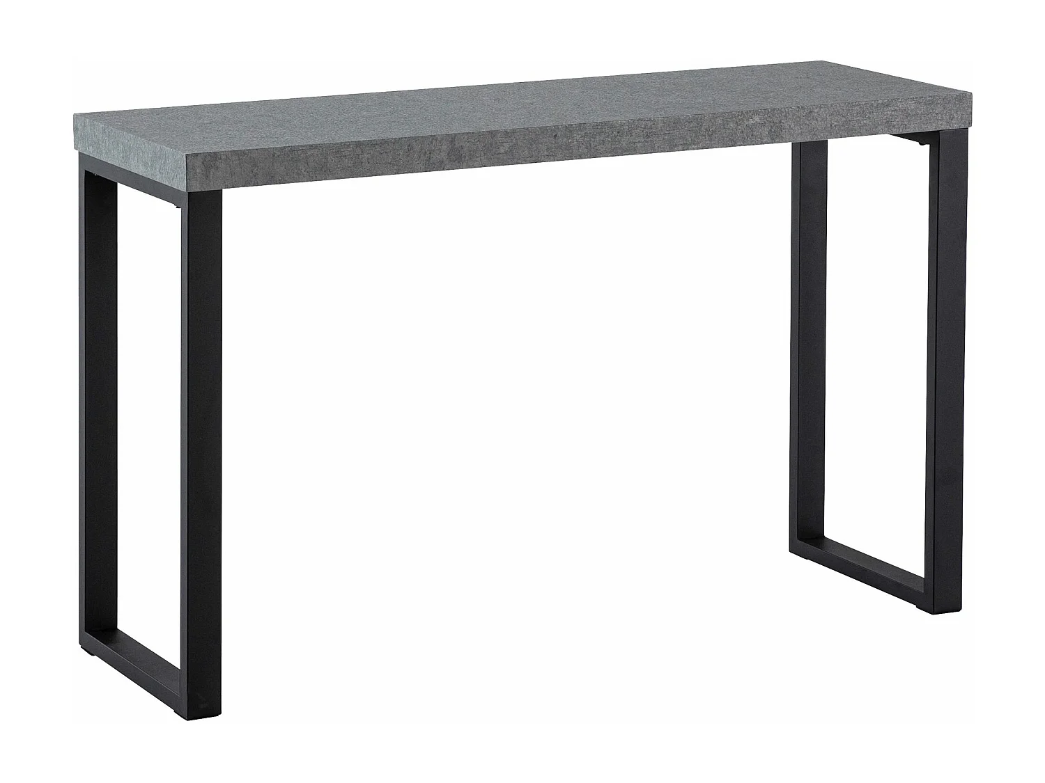 Table Console Aspect Béton 120 cm Table d'ordinateur Table du Couloir