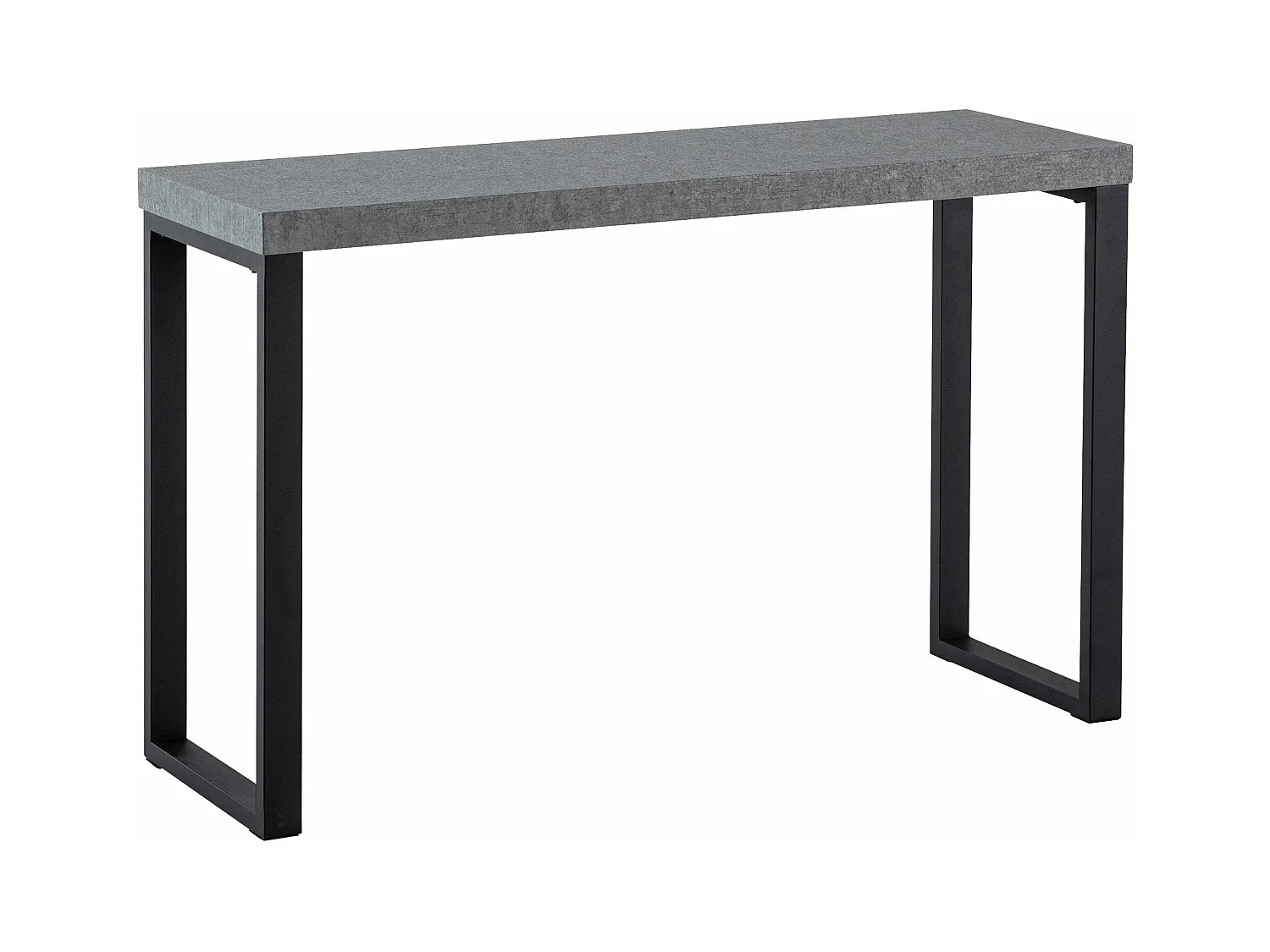 Table Console Aspect Béton 120 cm Table d'ordinateur Table du Couloir