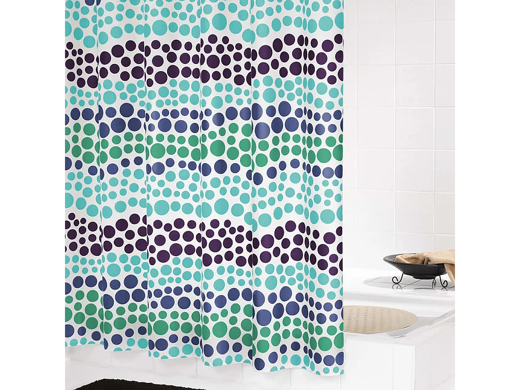 RIDDER Cortina de ducha Layer 180x200 cm Multicolor