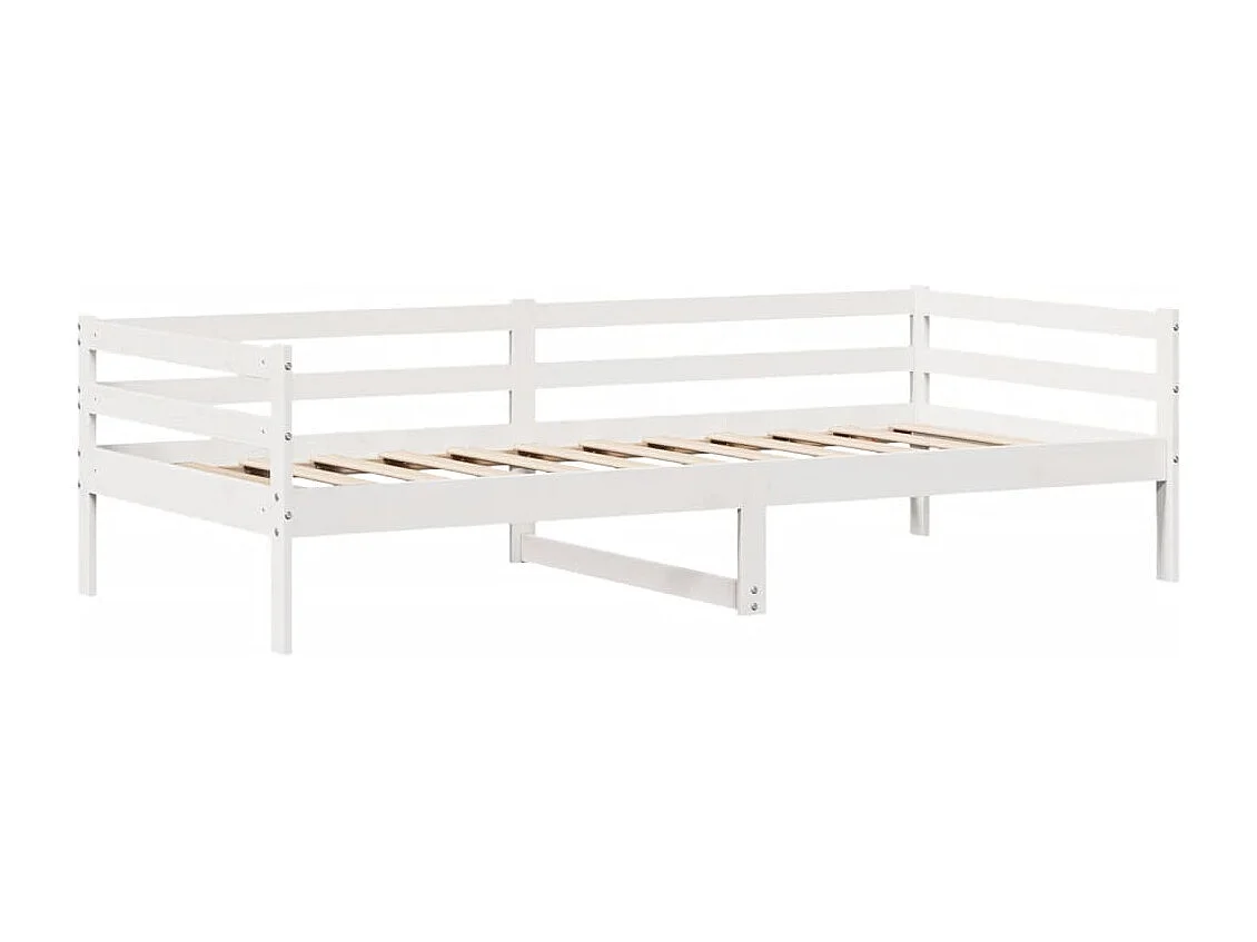 Dormeuse con Cassetti 90x200 cm Legno Massello Pino