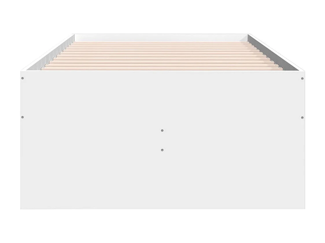 Lit de jour avec tiroirs sans matelas blanc 100x200 cm