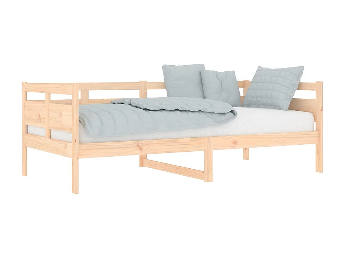 Dormeuse in Legno Massello di Pino 90x190 cm