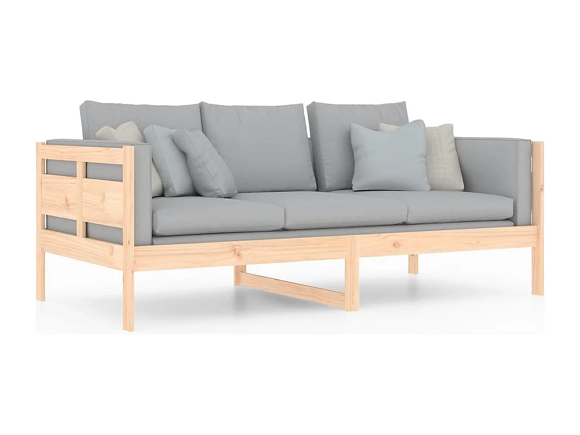 Dormeuse in Legno Massello di Pino 90x190 cm