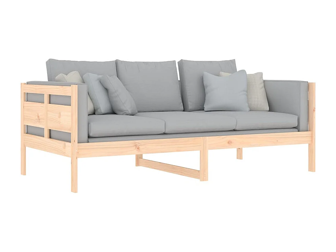 Dormeuse in Legno Massello di Pino 90x190 cm