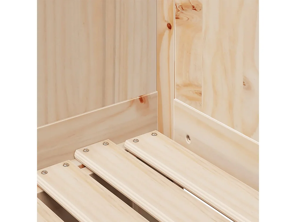 Divano Letto Estraibile con Cassetti senza Materasso 80x200 cm