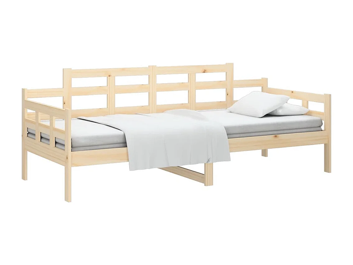 Dormeuse in Legno Massello di Pino 80x200 cm