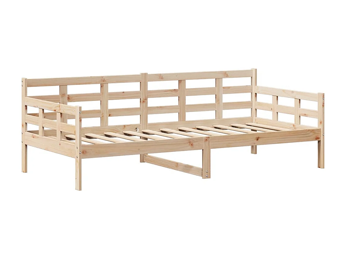 Dormeuse con Tetto 90x200 cm in Legno Massello di Pino