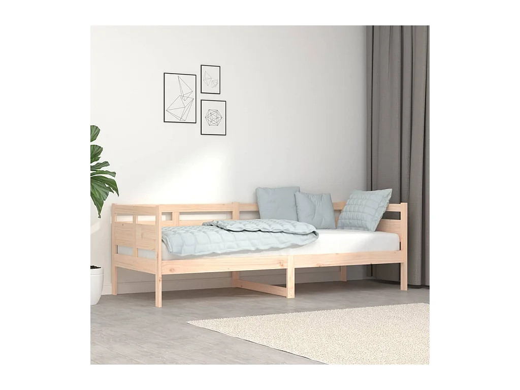 Dormeuse in Legno Massello di Pino 80x200 cm