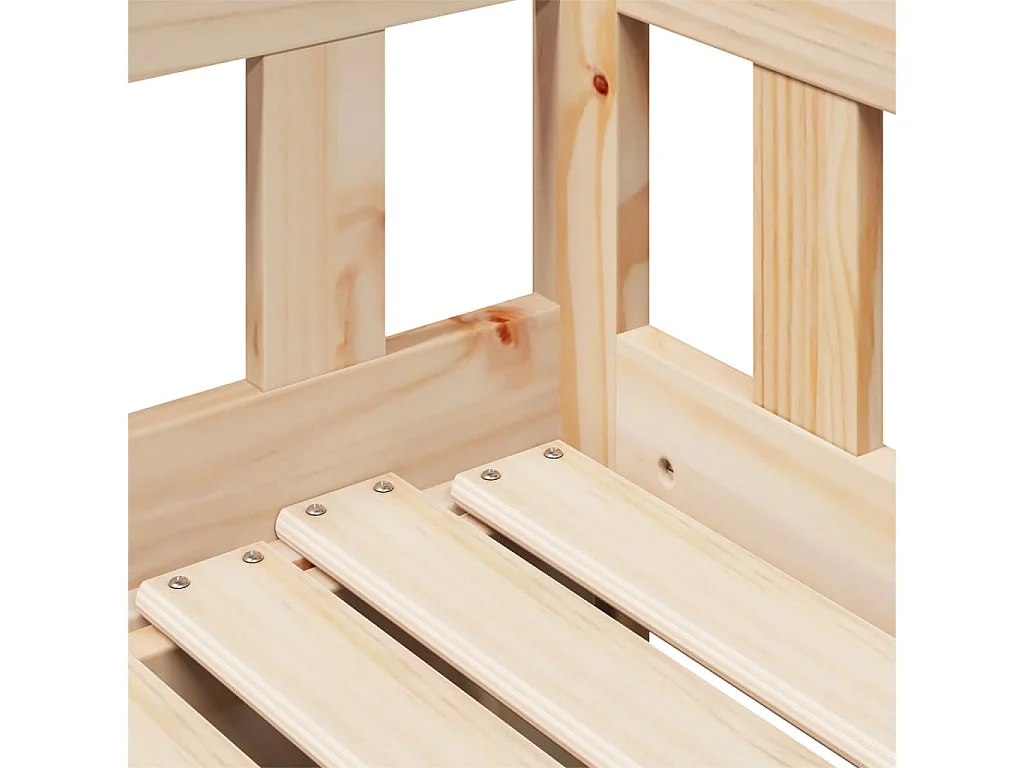 Divano Letto Estraibile con Cassetti senza Materasso 80x200 cm