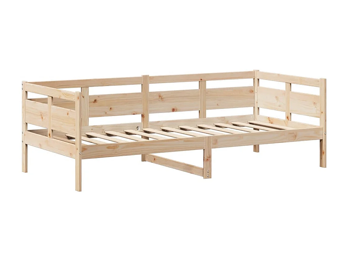 Dormeuse con Tetto 90x190 cm in Legno Massello di Pino