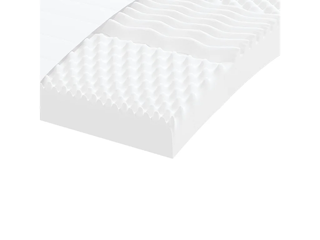 Lit de jour avec gigogne et matelas gris foncé 90x190 cm tissu