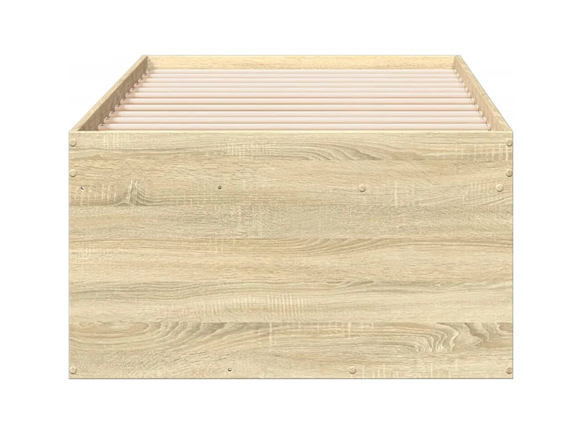 Tagesbett mit Schubladen ohne Matratze Sonoma-Eiche 90x200 cm