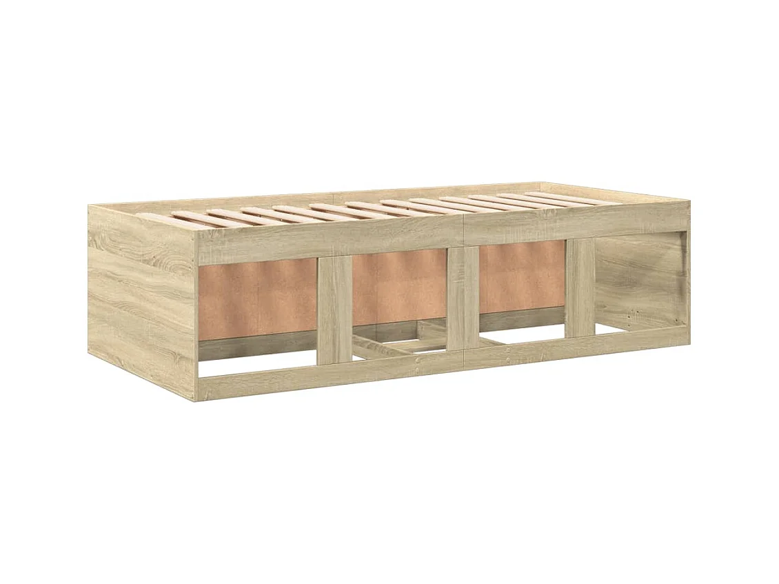 Tagesbett mit Schubladen ohne Matratze Sonoma-Eiche 90x200 cm