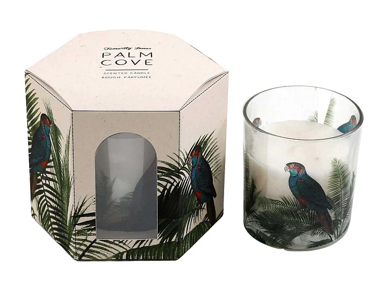 Bougie parfumée tube Palm (Lot de 2)