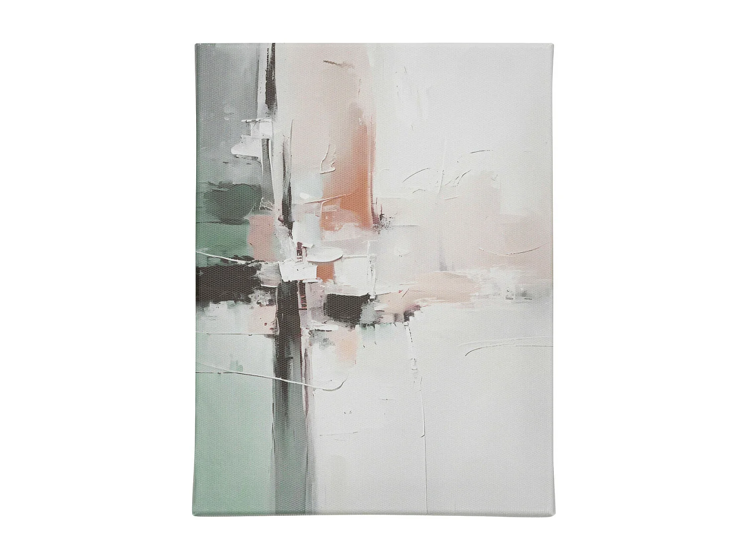 Lot de 5 toiles imprimées nuance Bleu et Vert