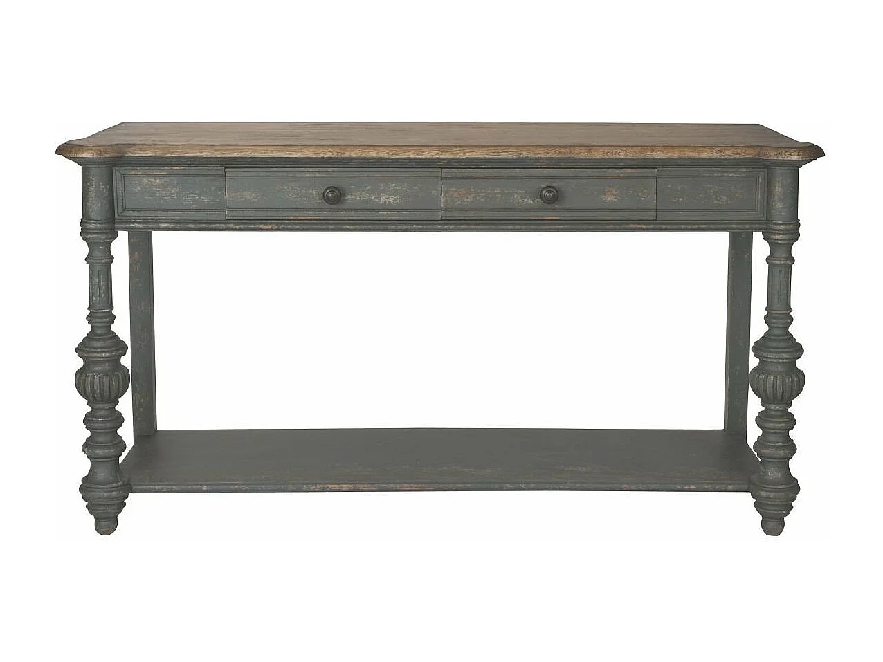 Console en pin et chêne massif - POMPONNE