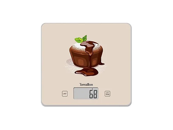 Terraillon Balance de cuisine électronique 3kg 1g beige - T1040FONDANT