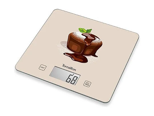 Terraillon Balance de cuisine électronique 3kg 1g beige - T1040FONDANT