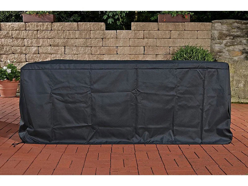 Cubierta del capó - Plástico - 275x240x68 cm - Negro - Madeira