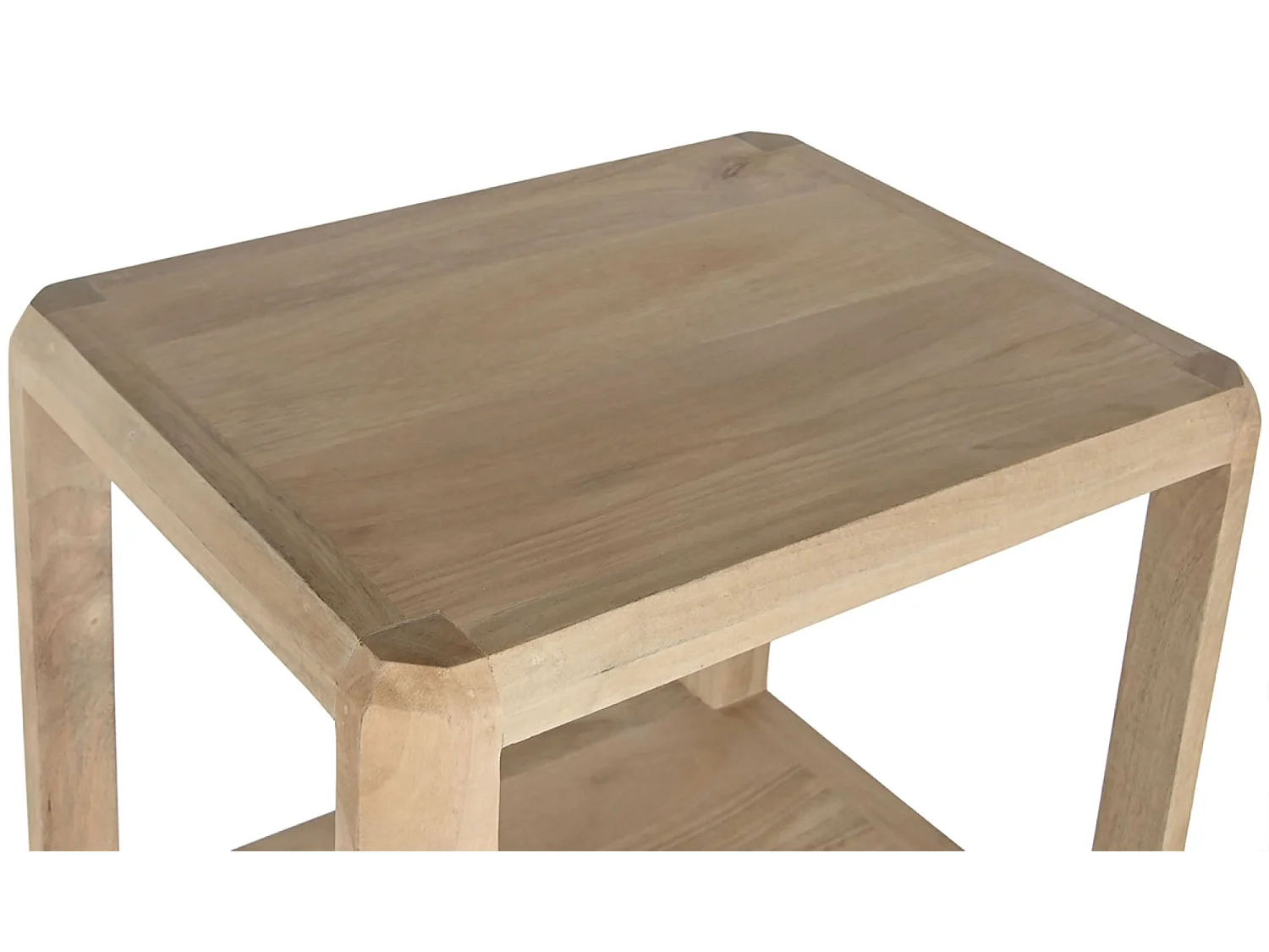 Etagère, meuble étagère en bois de manguier coloris naturel-  longueur 45 x profondeur 35 x Hauteur 160 cm