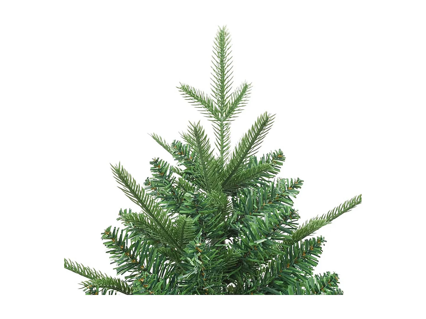 Sapin de Noël artificiel Vert 210 cm PVC et PE