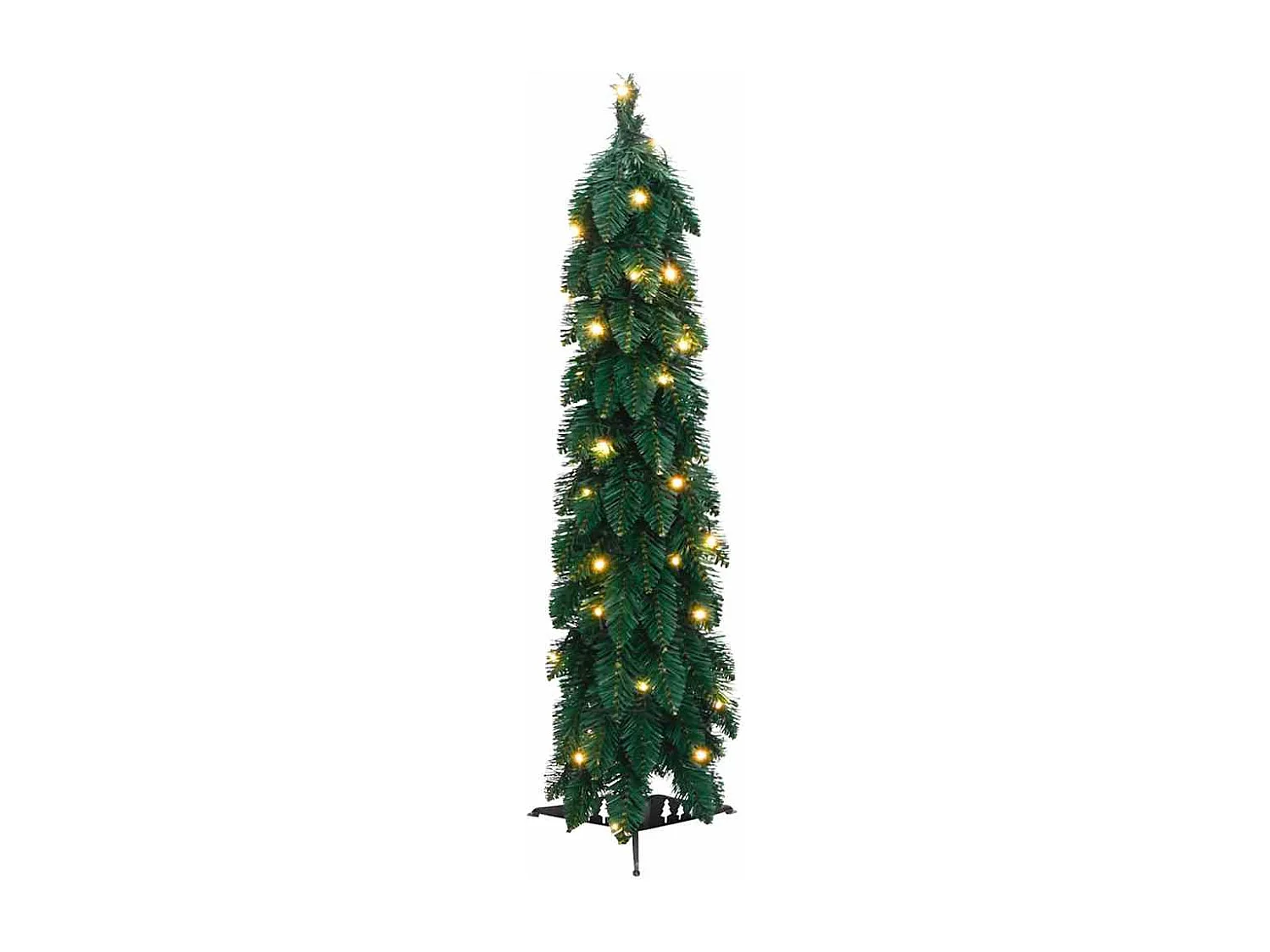 Arbre de Noël artificiel pré-éclairé avec 45 LED 90 cm
