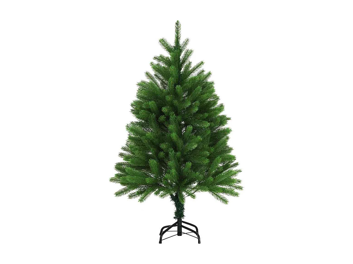 Arbre de Noël artificiel aiguilles réalistes 120 cm vert