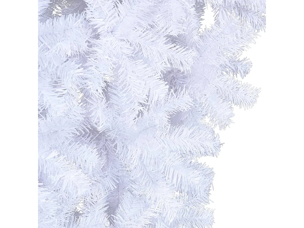 Sapin de Noël artificiel renversé avec support Blanc 240 cm