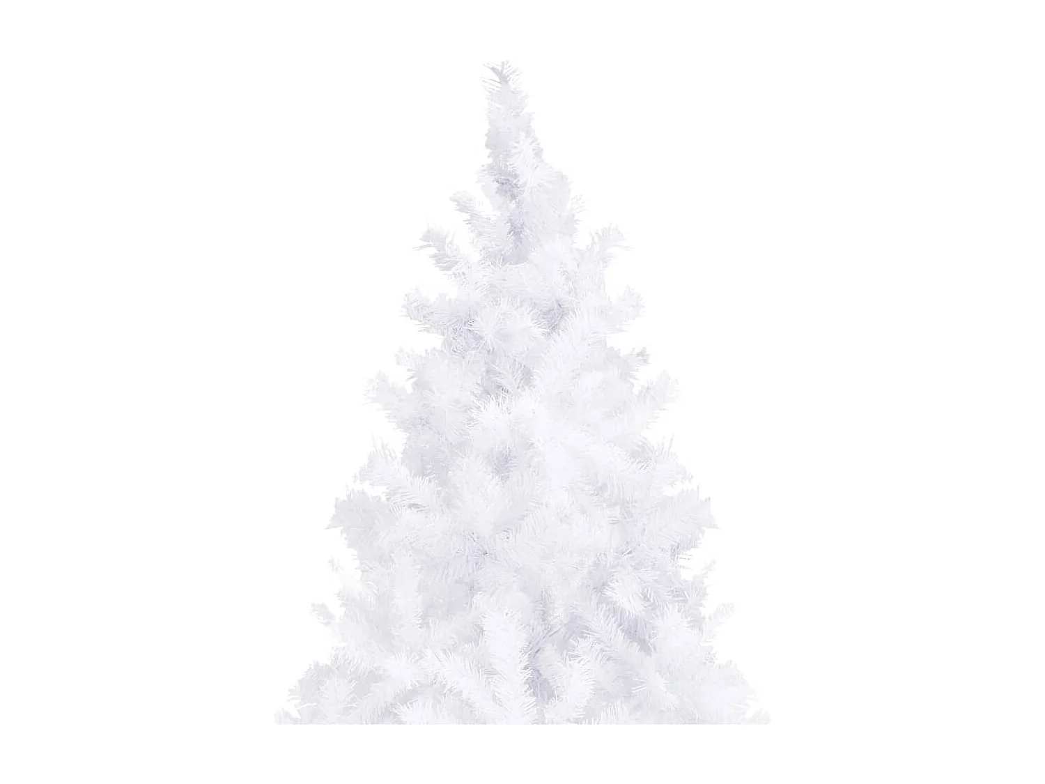 Sapin de Noël artificiel 300 cm Blanc