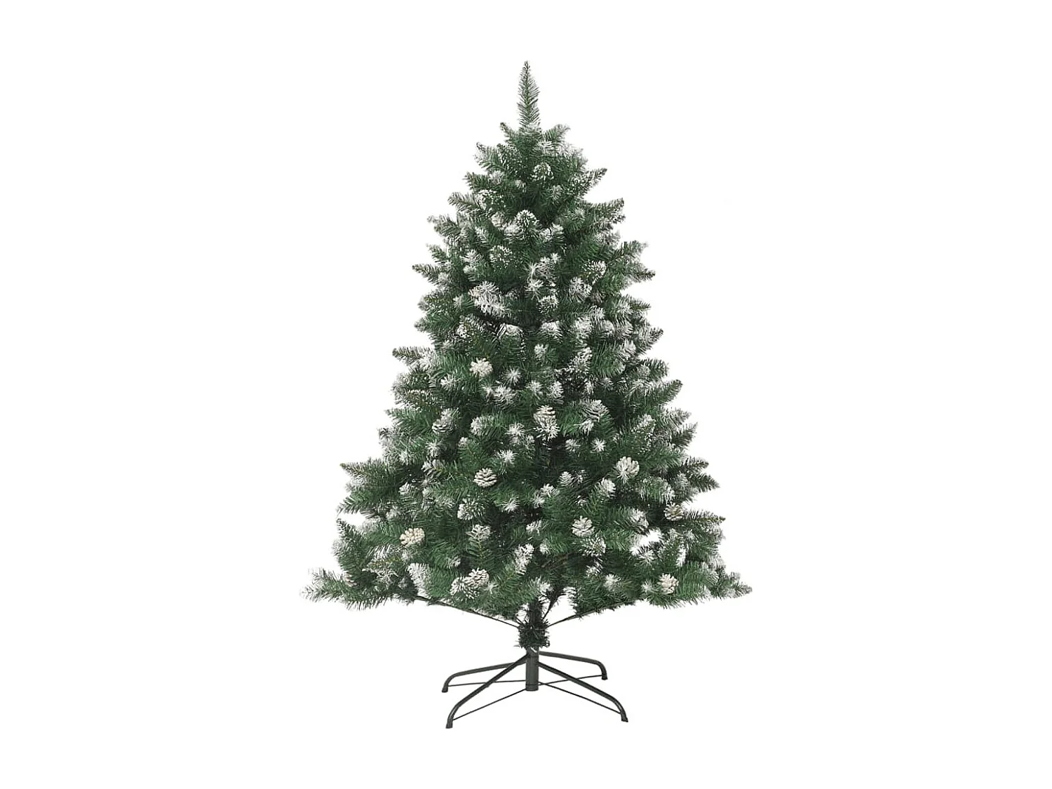 Sapin de Noël artificiel avec support 120 cm PVC