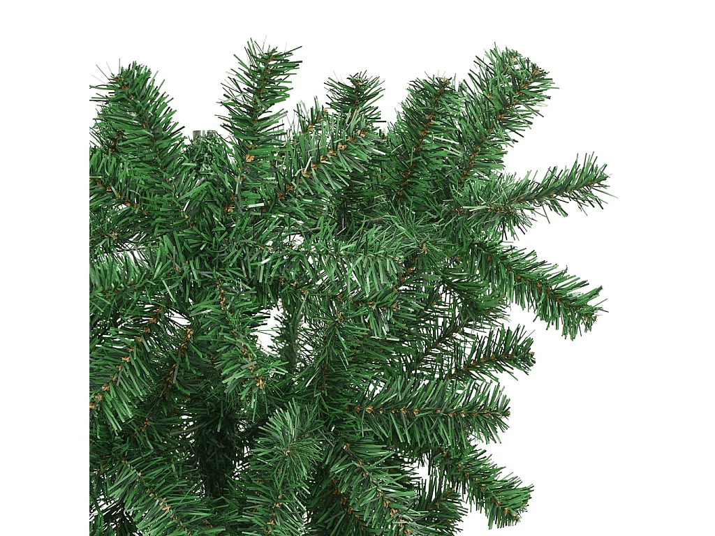 Sapin de Noël artificiel renversé avec support Vert 150 cm