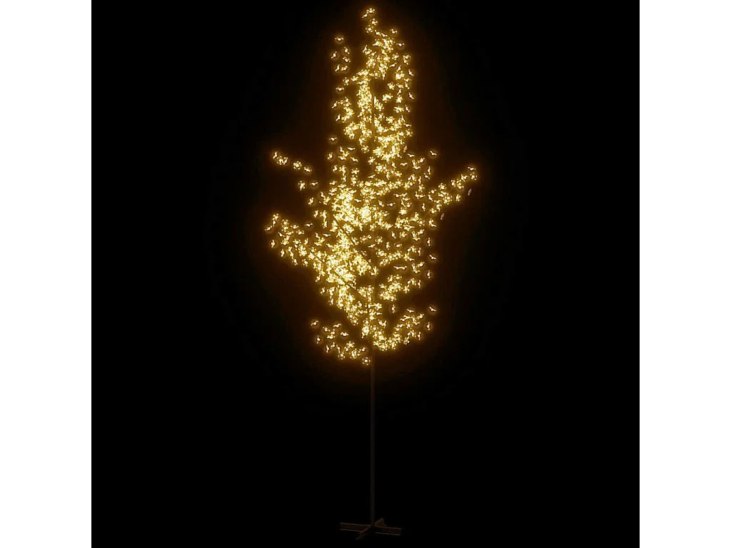 Boom kersenbloesem 672 LED's warmwit 400 cm