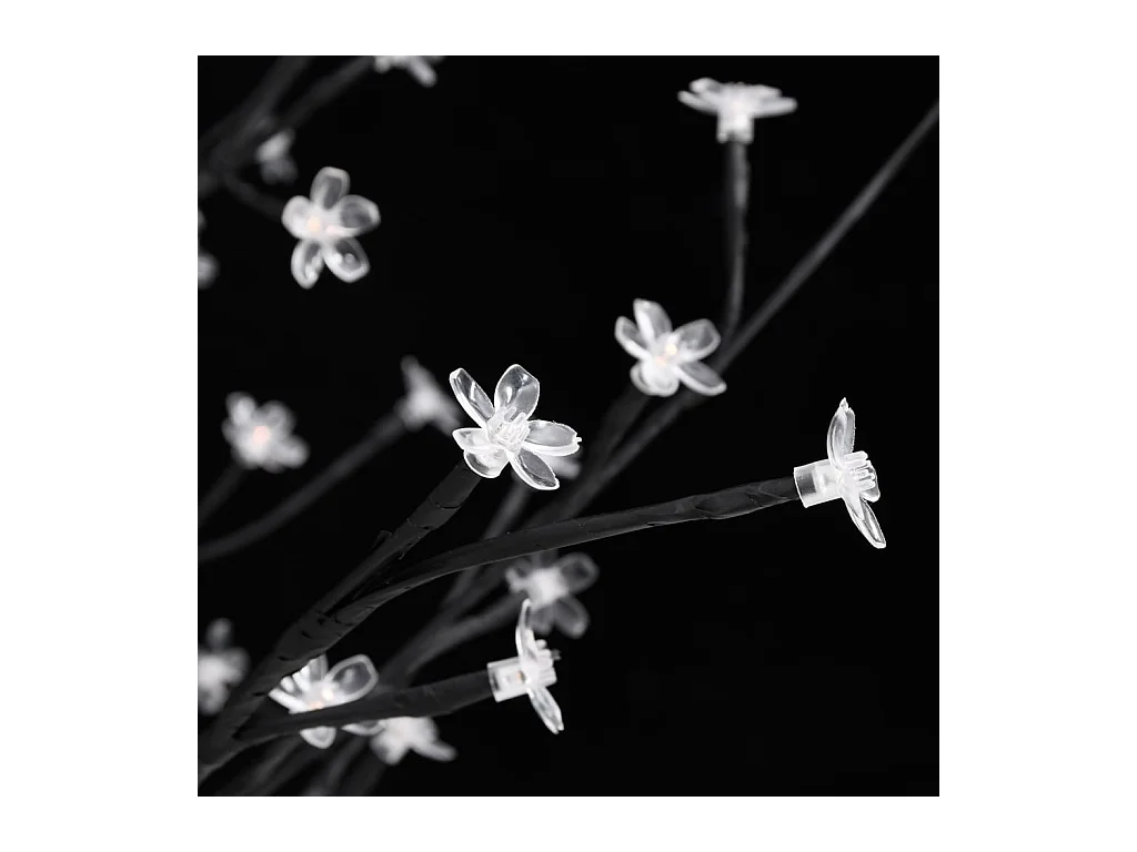 Arbre à LED fleur de cerisier 672 LED Blanc chaud 400 cm