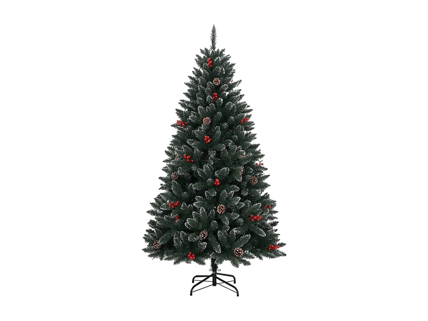 Kunstkerstboom met 150 LED's 120 cm