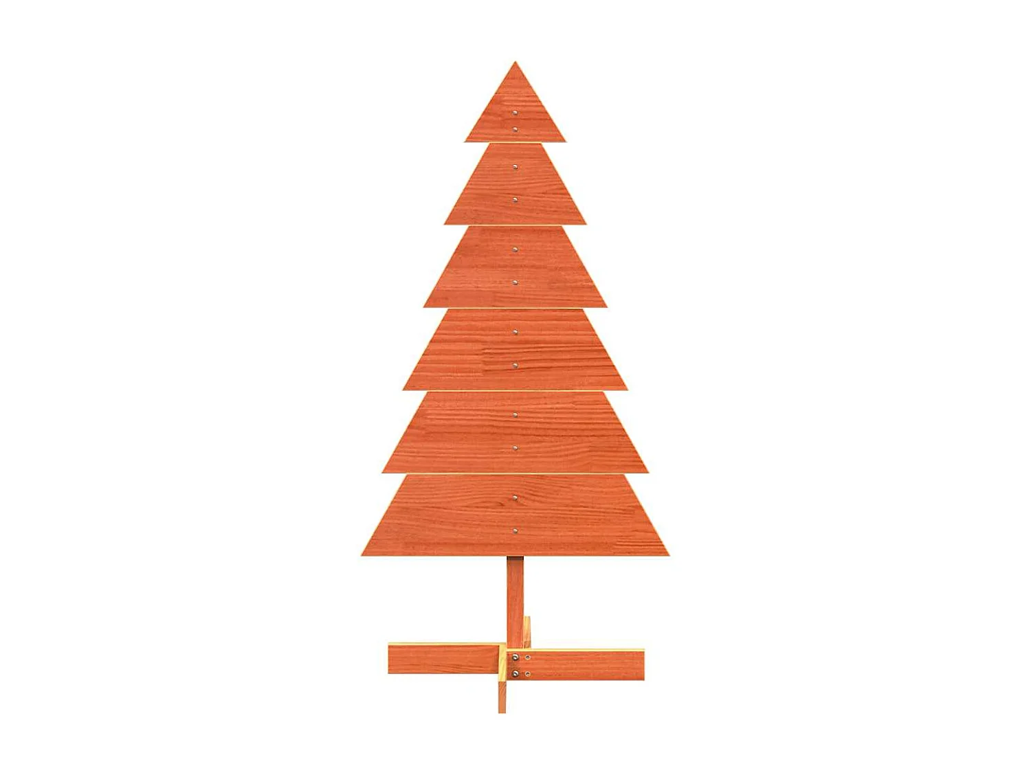 Arbre de Noël en bois pour décoration 120 cm bois de pin massif