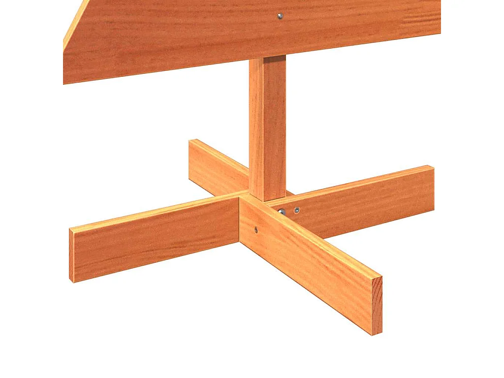 Arbre de Noël en bois pour décoration 120 cm bois de pin massif