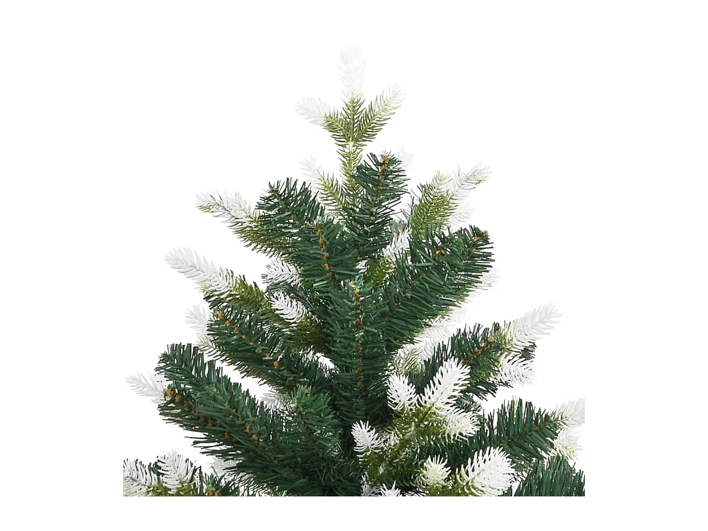 Sapin de Noël artificiel à charnières avec neige floquée 120 cm