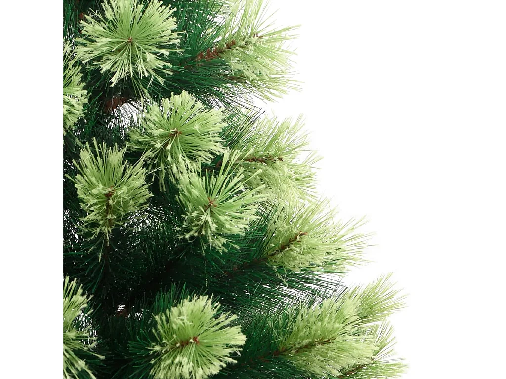 Sapin de Noël artificiel à charnières avec support 210 cm