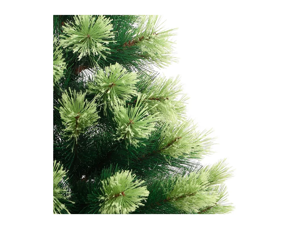 Sapin de Noël artificiel à charnières avec support 210 cm