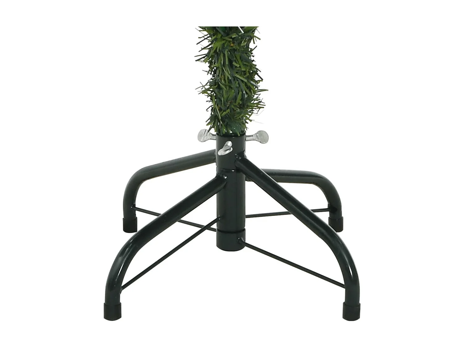 Árvore de Natal artificial articulada com pinhas e bagas 150 cm