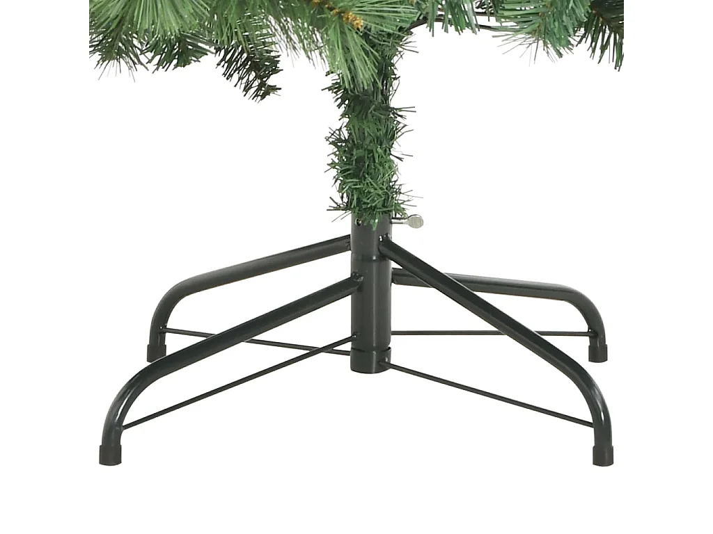 Árbol de Navidad artificial con piñas y bayas 240 cm