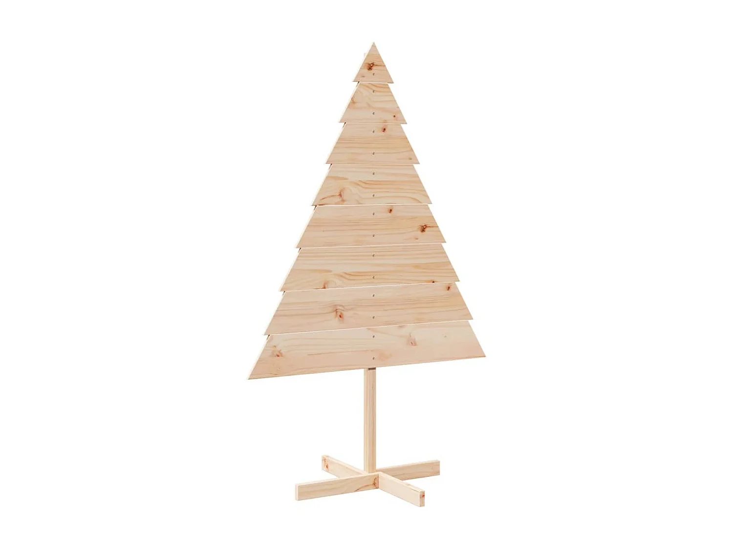 Arbre de Noël en bois pour décoration 150 cm bois massif