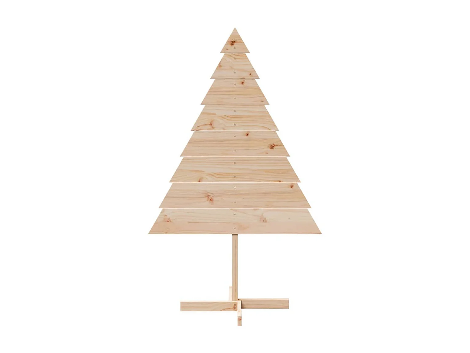Arbre de Noël en bois pour décoration 150 cm bois massif