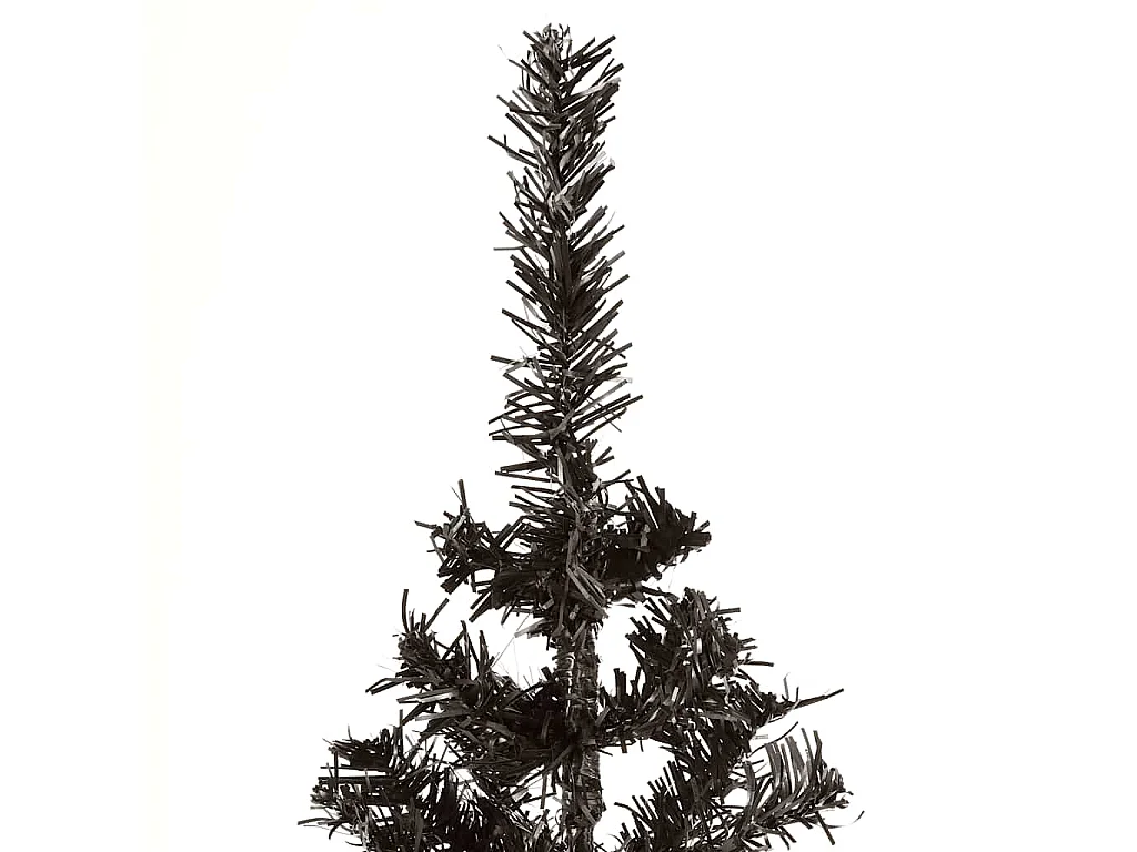 Árvore de Natal fina 150 cm preto