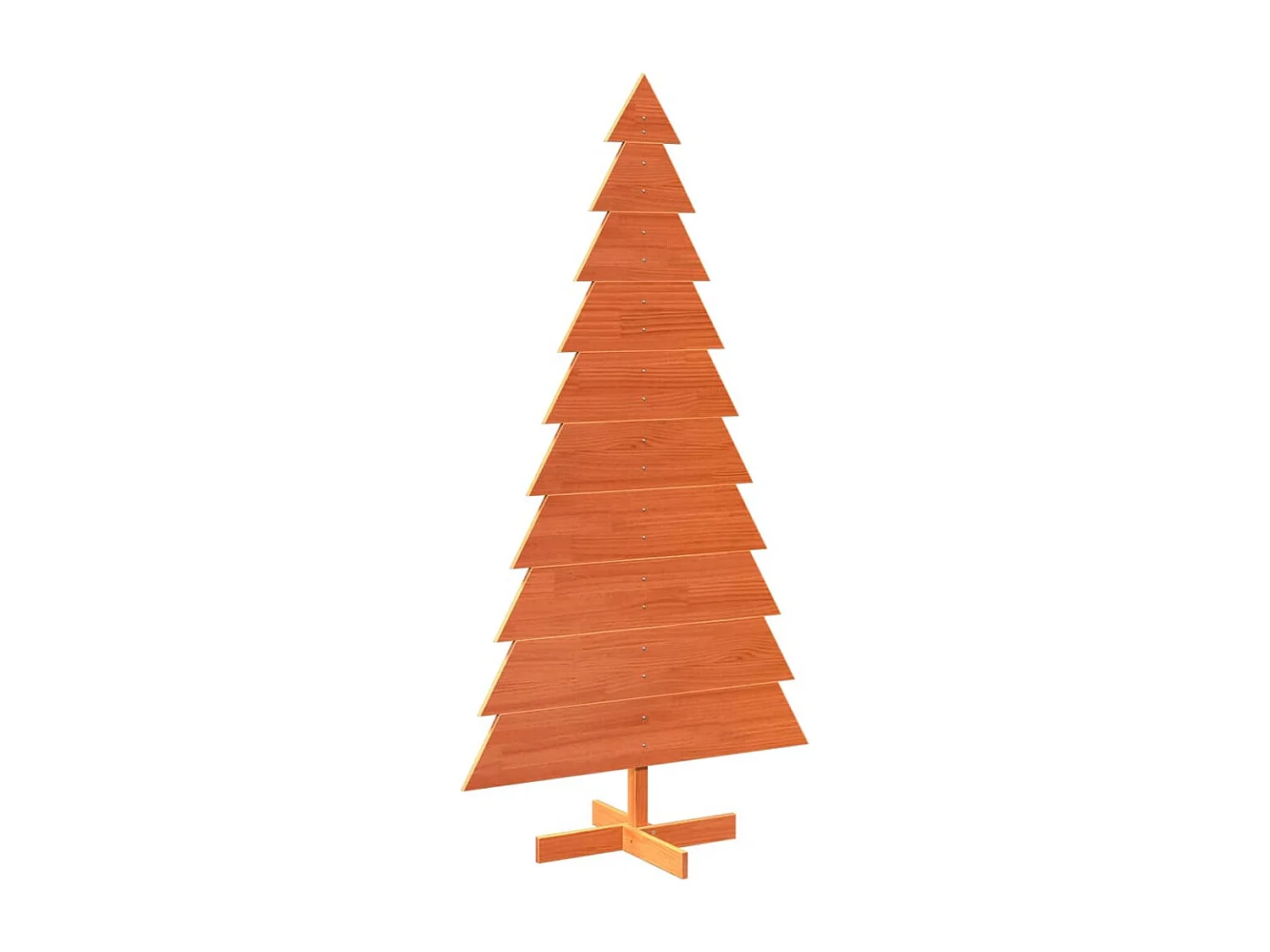 Arbre de Noël en bois pour décoration 180 cm bois de pin massif
